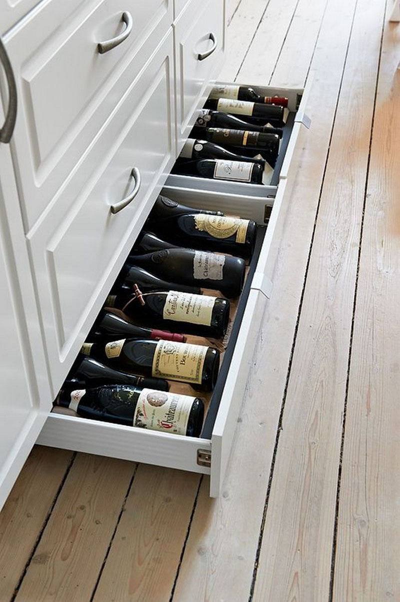 Выдвижной ящик для вина