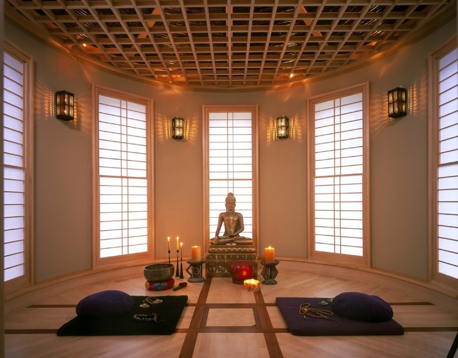 комната для медитации дизайн