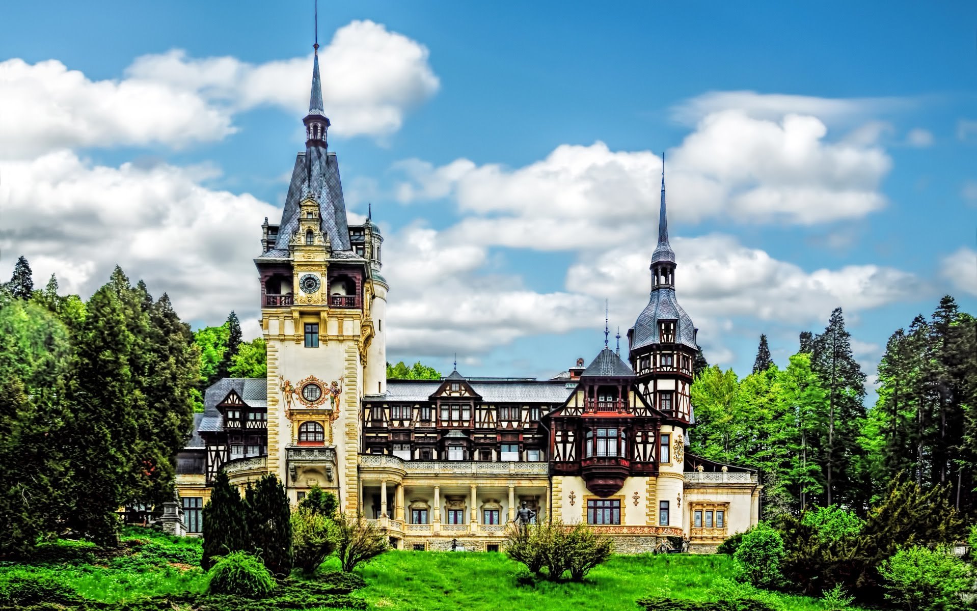 замок Пелеш Румыния