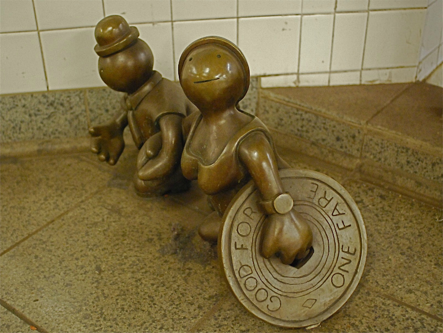искусство в метро Нью-Йорка 