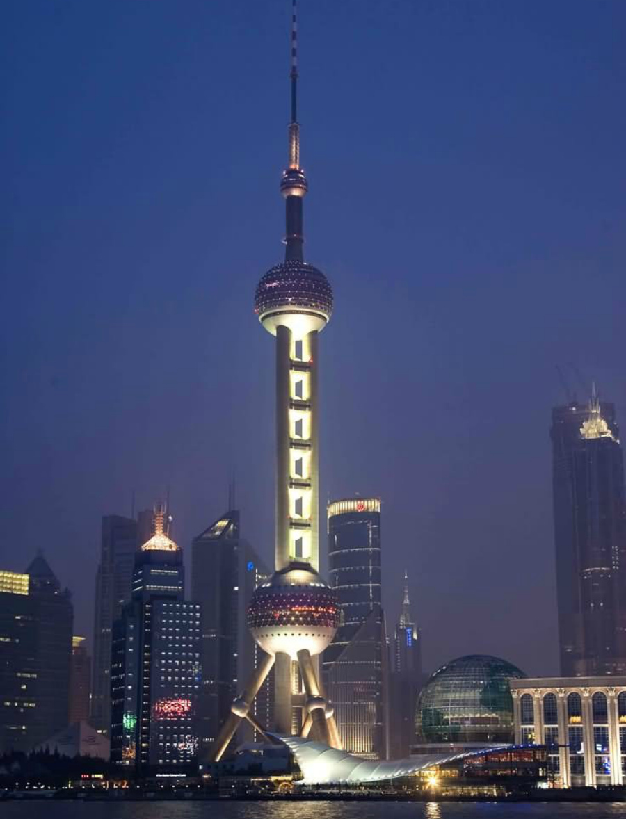 Восточная жемчужина башня в Шанхае