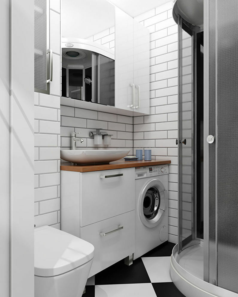 ванна с душевой кабиной, дизайн душевой, интерьер ванной комнаты с душем, маленькая ванная минимализм