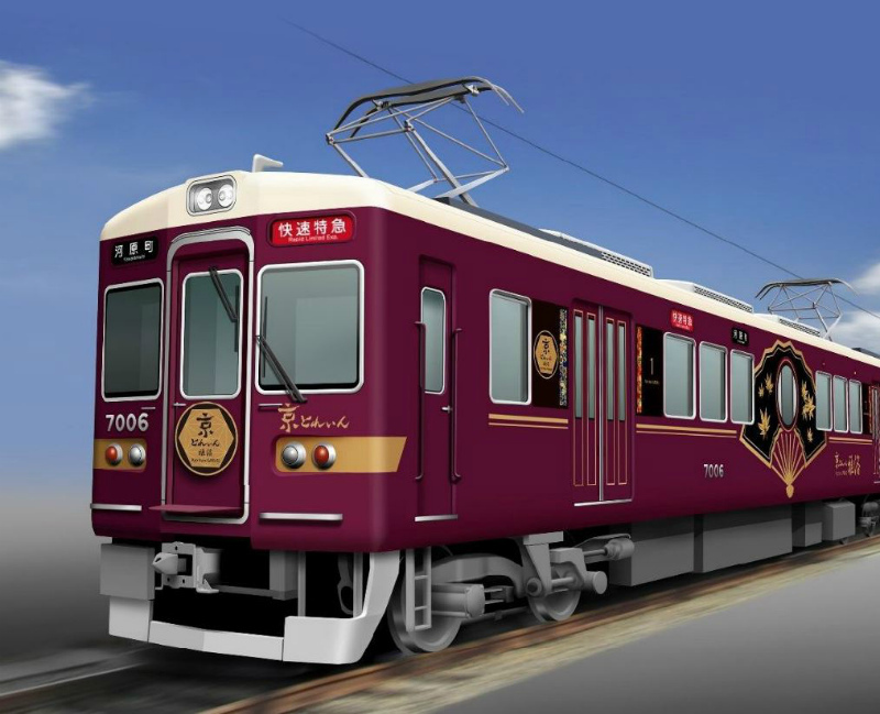 японский поезд 