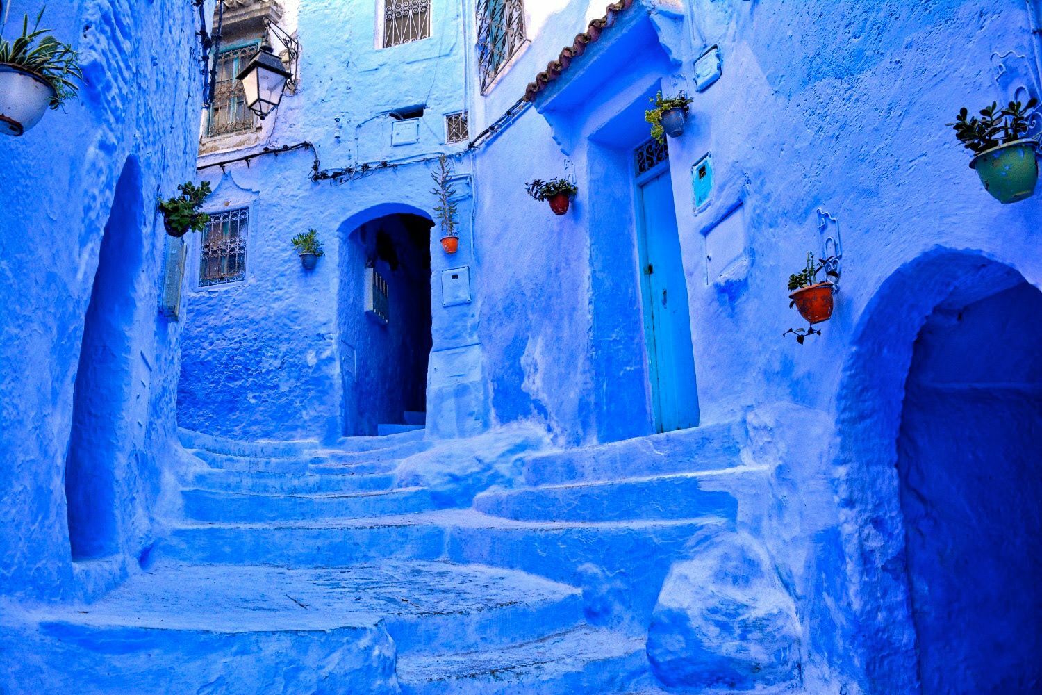 Марокко синий город