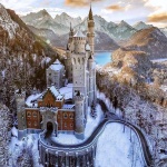 Самые красивые замки в снегу