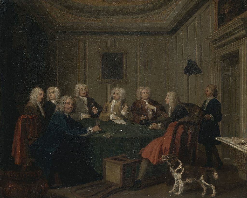 Джозеф Хаймор «Клуб джентльменов» 1730 г.