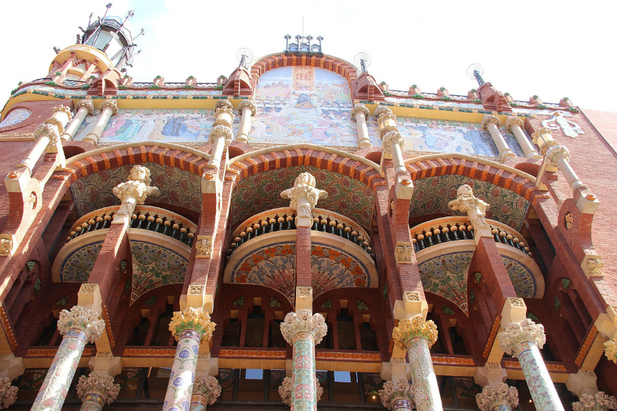 Дворец каталонской музыки Барселона