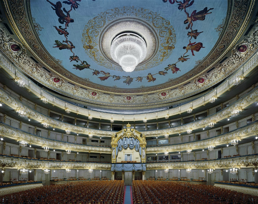 зал Мариинской оперы в Санкт-Петербурге