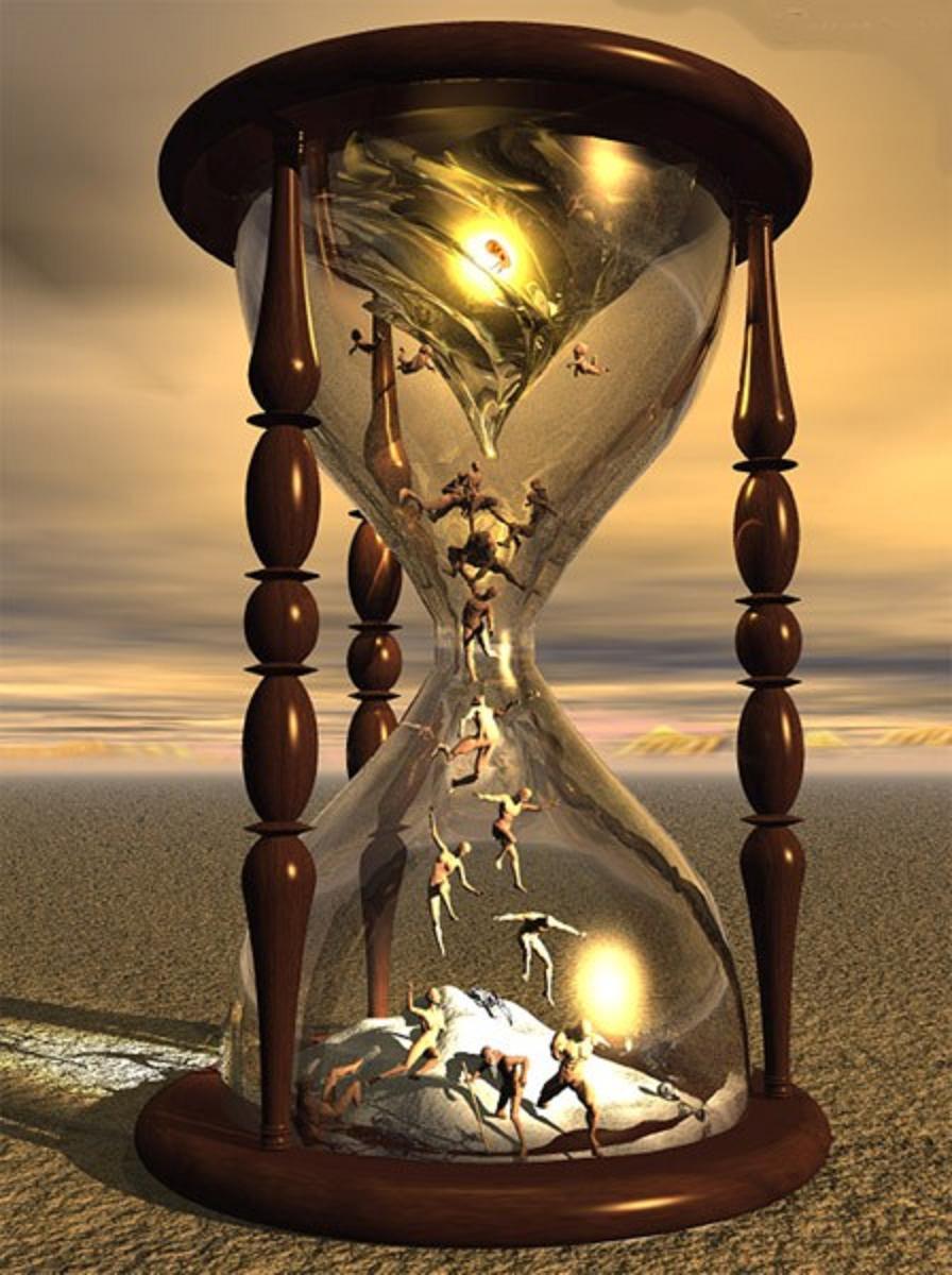 песочные часы — символ удачи