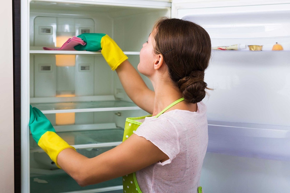 наведение порядка в холодильнике