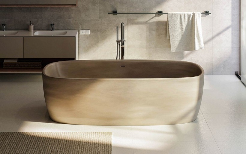 керамическая ванна