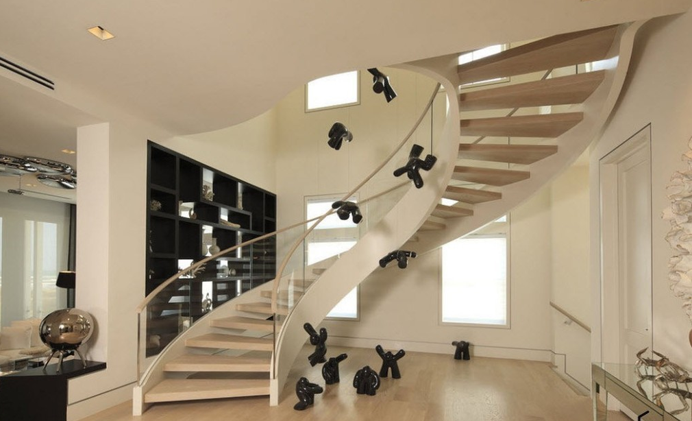 перила для лестницы в частном доме, лестничные перила, перила дизайн