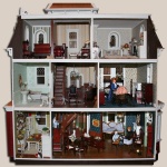 Магия кукольных домиков в викторианском стиле